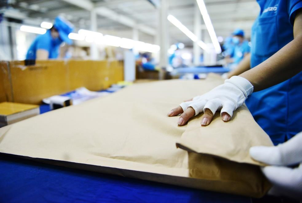 Tap doan Asanzo dung giay tai che thay ni lon boc san pham hinh anh 5 