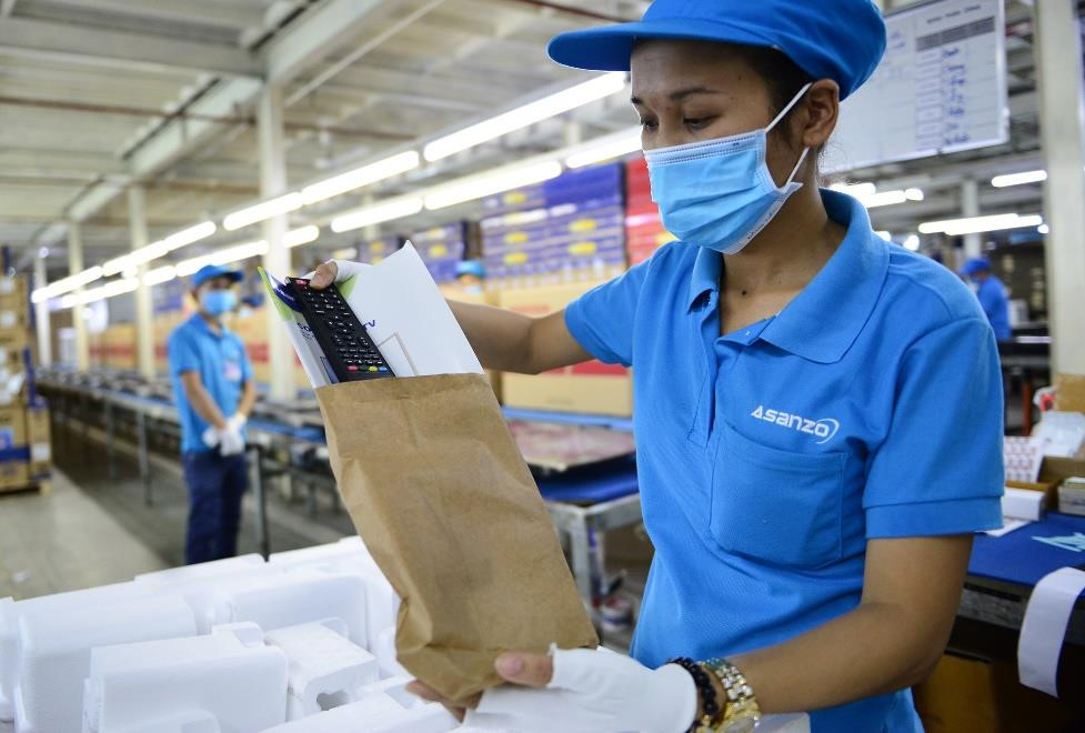 Tap doan Asanzo dung giay tai che thay ni lon boc san pham hinh anh 7 