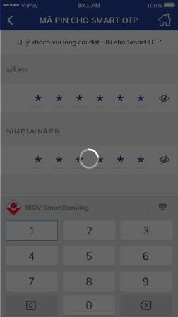 BIDV tich hop Smart OTP tren ung dung SmartBanking hinh anh 3 
