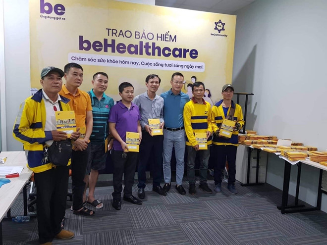 'be' trao 4.000 goi bao hiem suc khoe cao cap cho tai xe cong nghe hinh anh 5 